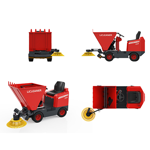 Four-wheel bulk truck