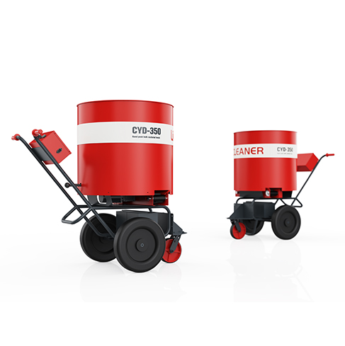 Hand push bulk material truck